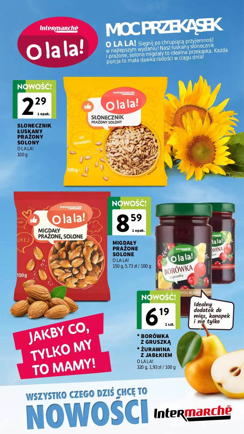 Gazetka promocyjna Intermarche - Gazetka Intermarche - ważna 08.04 do 30.04.2026 - strona 6 - produkty: Borówka, Migdały, Por