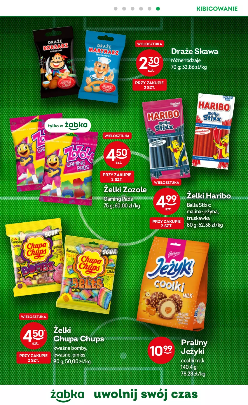 Gazetka promocyjna Żabka - ważna 09.11 do 15.11.2022 - strona 13 - produkty: BIC, Chupa Chups, Haribo, Jeżyki, Kawa, Praliny