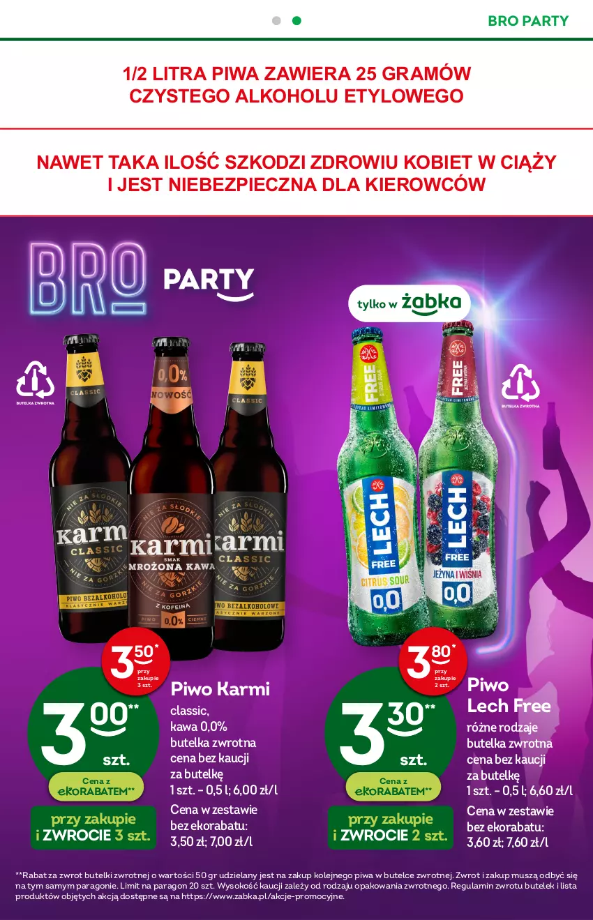 Gazetka promocyjna Żabka - ważna 14.09 do 20.09.2022 - strona 15 - produkty: Gra, Karmi, Kawa, Mus, Olej, Piec, Piwa, Piwo, Sok