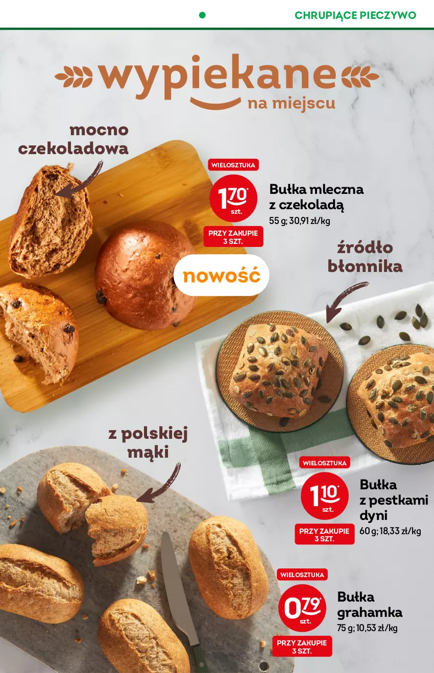 Gazetka promocyjna Żabka - ważna 14.09 do 20.09.2022 - strona 27 - produkty: Bułka, Bułka grahamka, Gra, Piec, Pieczywo