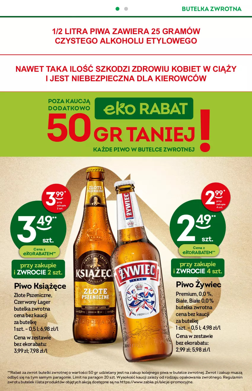 Gazetka promocyjna Żabka - ważna 14.09 do 20.09.2022 - strona 8 - produkty: Gra, Książęce, Mus, Olej, Piec, Piwa, Piwo, Sok