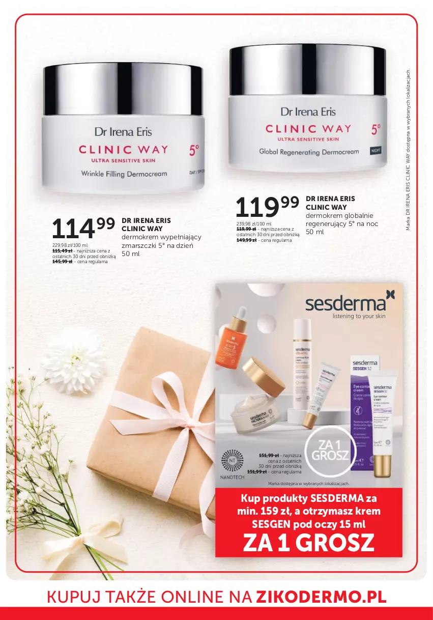 Gazetka promocyjna Ziko - Gazetka Ziko Dermo - ważna 09.01 do 22.01.2025 - strona 14 - produkty: Clin, Clinic Way, Mars, Sesderma