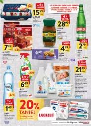 Gazetka promocyjna Intermarche - Gazetka Intermarche - Gazetka - ważna od 19.12 do 19.12.2022 - strona 15 - produkty: Piwo, Piernik, Ciastka, Kawa rozpuszczalna, Ajax, Proszek do prania, Mleczko do prania, Ciasto czekoladowe, Kawa, Jacobs Krönung, Lody, Odplamiacz, Mleczko, Woda mineralna, Jacobs, Kapsułki do prania, Woda, Płyn do szyb, Milka