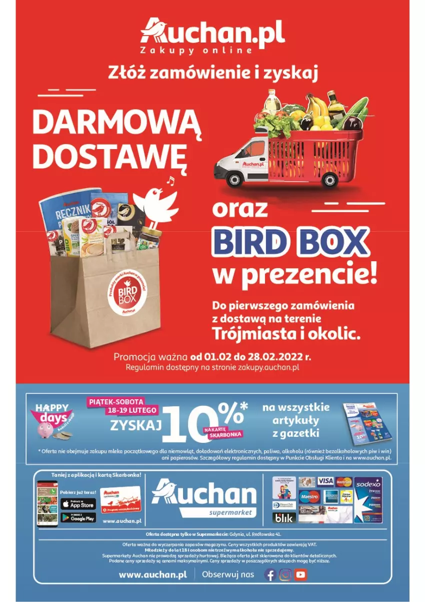 Gazetka promocyjna Auchan - przeNISKIE CENY prze porządki supermarkety - ważna 17.02 do 23.02.2022 - strona 12 - produkty: Papier, Ser