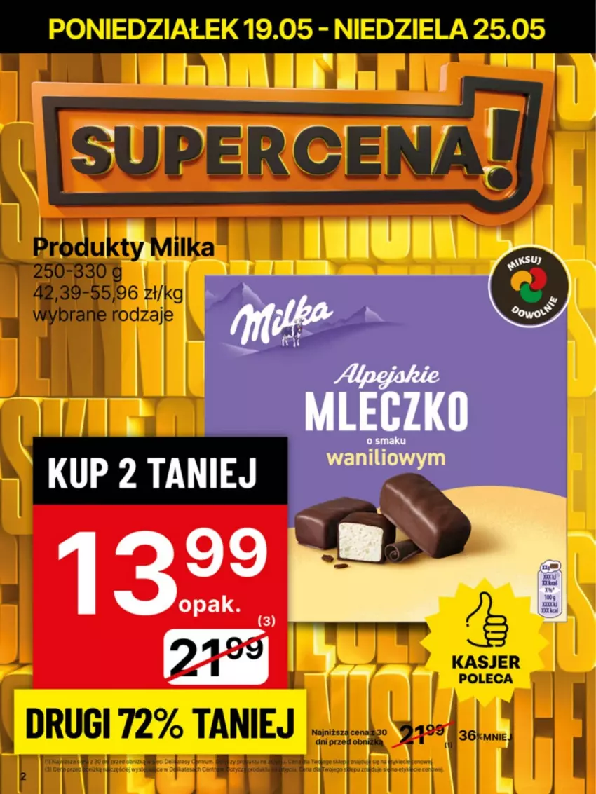 Gazetka promocyjna Delikatesy Centrum - Franczyza DC21 Poniedziałek - ważna 19.05 do 25.05.2025 - strona 2