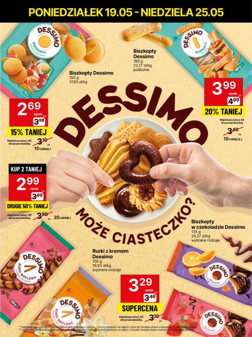 Gazetka promocyjna Delikatesy Centrum - Franczyza DC21 Poniedziałek - ważna 19.05 do 25.05.2025 - strona 29 - produkty: Biszkopty, Gry, Rum, Rurki