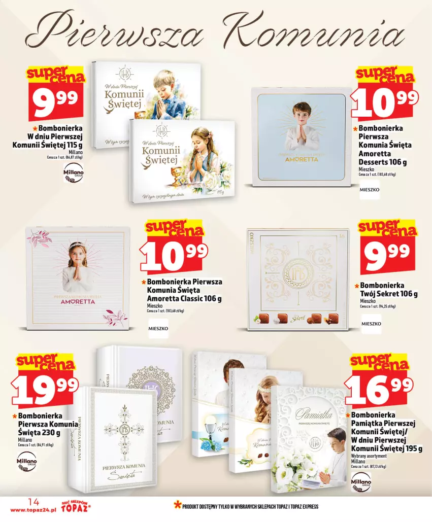 Gazetka promocyjna Topaz - Gazetka - ważna 14.05 do 20.05.2026 - strona 14 - produkty: Kret, Ser, Top