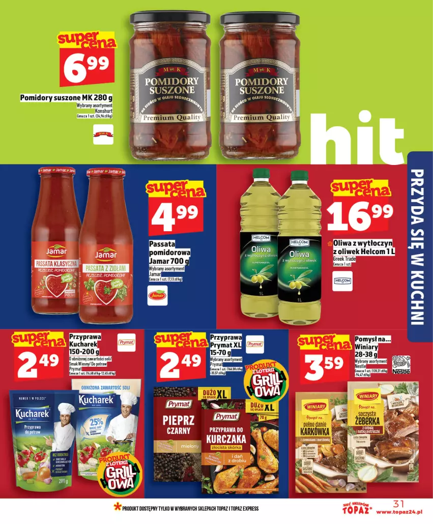 Gazetka promocyjna Topaz - Gazetka - ważna 14.05 do 20.05.2026 - strona 31 - produkty: Kurczak, Top