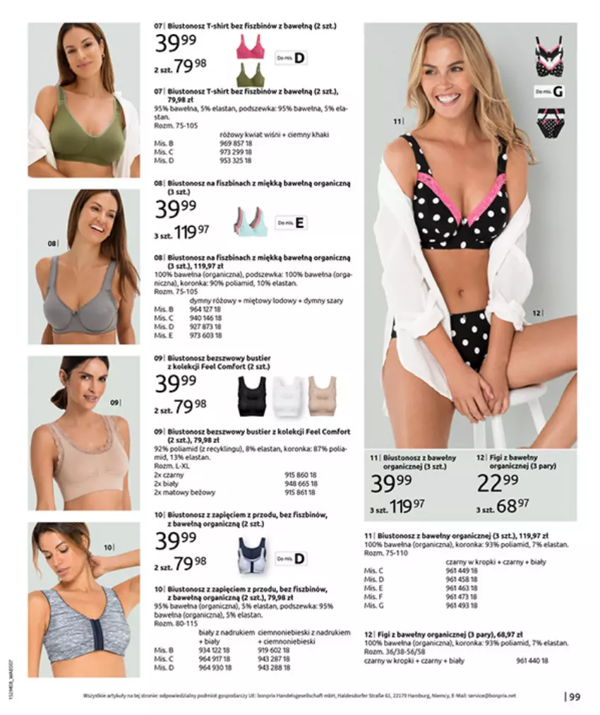 Gazetka promocyjna Bonprix - POWRÓT MODY LAT 70. - ważna 02.09 do 13.10.2025 - strona 101 - produkty: BIC, Fa, Figi, Gra, Gry, HP, Ser, Sos, Wełna