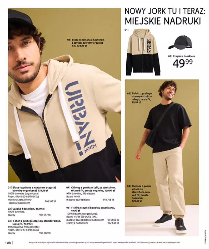 Gazetka promocyjna Bonprix - POWRÓT MODY LAT 70. - ważna 02.09 do 13.10.2025 - strona 110 - produkty: Czapka, Fa, Pur, Ser, Tera, Wełna