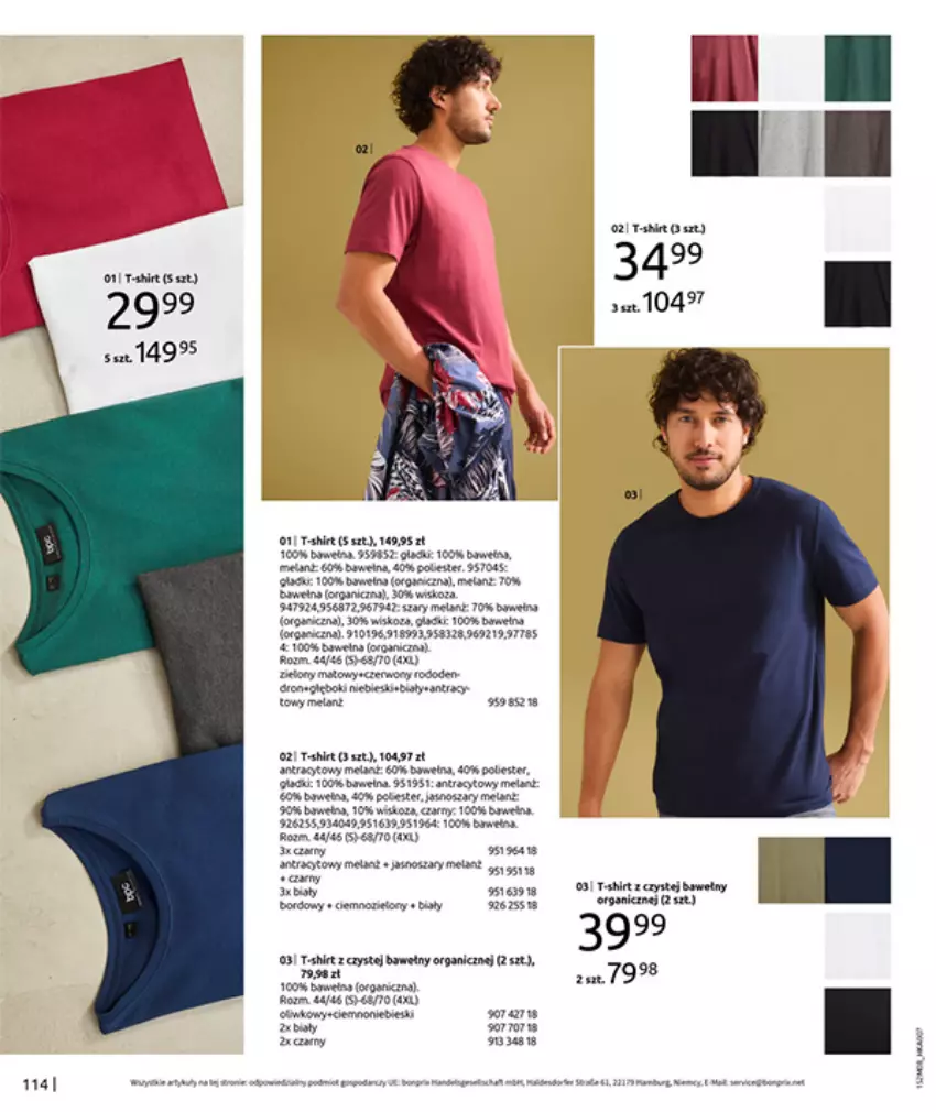 Gazetka promocyjna Bonprix - POWRÓT MODY LAT 70. - ważna 02.09 do 13.10.2025 - strona 116 - produkty: Dron, Fa, Koc, Kuweta, T-shirt, Wełna