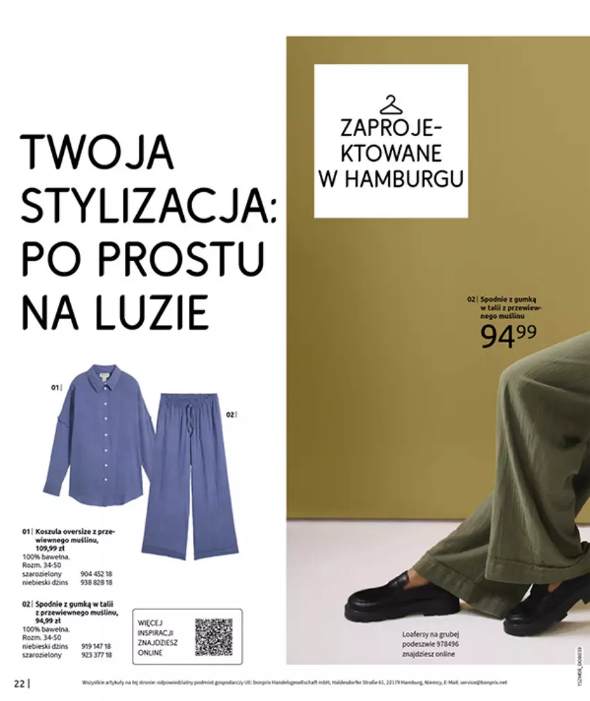 Gazetka promocyjna Bonprix - POWRÓT MODY LAT 70. - ważna 02.09 do 13.10.2025 - strona 24 - produkty: Fa, Por