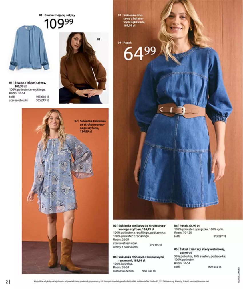 Gazetka promocyjna Bonprix - POWRÓT MODY LAT 70. - ważna 02.09 do 13.10.2025 - strona 4 - produkty: Biurka, Kawa, Por, Top