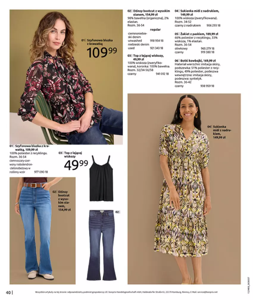 Gazetka promocyjna Bonprix - POWRÓT MODY LAT 70. - ważna 02.09 do 13.10.2025 - strona 42 - produkty: Ba!, Gra, Gry, Koc, LG, Pur, Rama, Top