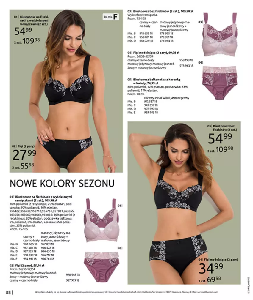 Gazetka promocyjna Bonprix - POWRÓT MODY LAT 70. - ważna 02.09 do 13.10.2025 - strona 90 - produkty: Anew, Fa, Figi