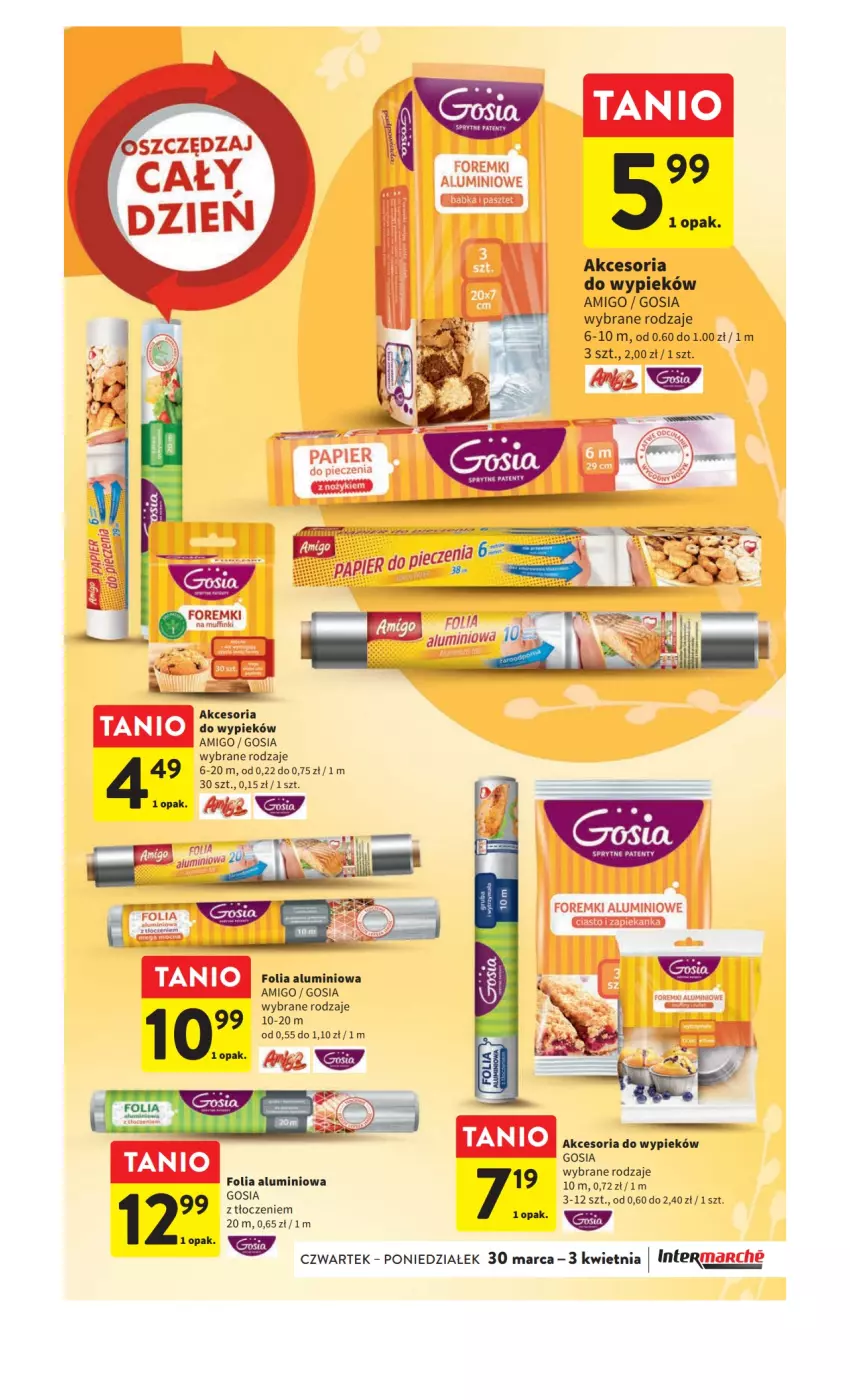 Gazetka promocyjna Intermarche - Gazetka Intermarche - ważna 30.03 do 03.04.2023 - strona 11 - produkty: Babka, Folia aluminiowa, Foremki, Papier, Pasztet, Piec