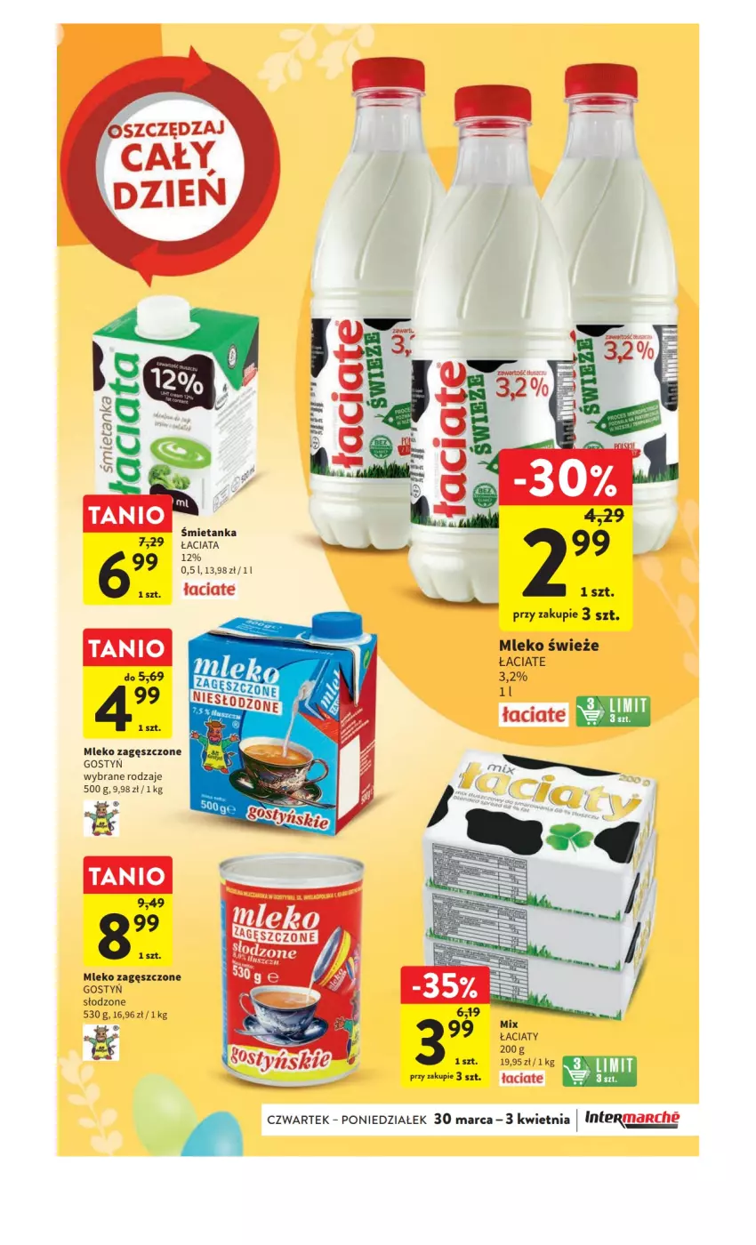 Gazetka promocyjna Intermarche - Gazetka Intermarche - ważna 30.03 do 03.04.2023 - strona 7 - produkty: Mleko, Mleko zagęszczone