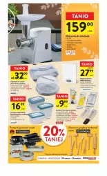 Gazetka promocyjna Intermarche - Gazetka Intermarche - Gazetka - ważna od 03.04 do 03.04.2023 - strona 13 - produkty: Piec, Tortownica, Maszynka do mielenia, Pojemnik, Wałek, LANA, Szynka, Pojemnik na ciasto, Maszynka, Waga