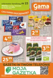 Gazetka promocyjna Gama - Gazetka Gama - Gazetka - ważna od 12.11 do 12.11.2024 - strona 12 - produkty: Piwa, Piwo, Piec, Ser, Gra, Telefon, Zupa, Winiary, Szynka konserwowa, Szynka, Czekolada, Morliny