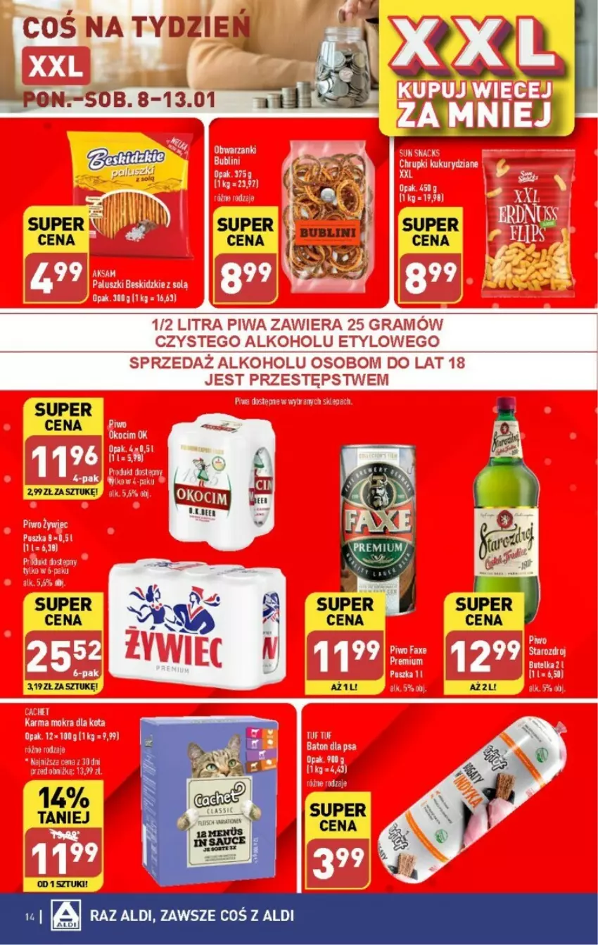 Gazetka promocyjna Aldi - ważna 08.01 do 13.01.2024 - strona 6 - produkty: Gra, Piwa