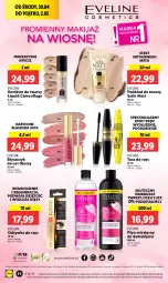 Gazetka promocyjna Lidl - GAZETKA - Gazetka - ważna od 02.05 do 02.05.2025 - strona 42 - produkty: Makijaż, Podkład do twarzy, Eveline, Błyszczyk do ust, Płyn micelarny, Sati, Tusz, Korektor do twarzy, Odżywka, Podkład
