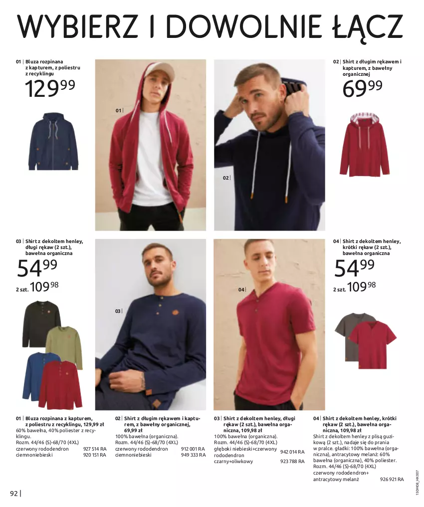 Gazetka promocyjna Bonprix - TREND SEZONU: DENIM - ważna 12.08 do 12.11.2024 - strona 94 - produkty: Bluza, Dron, Wełna