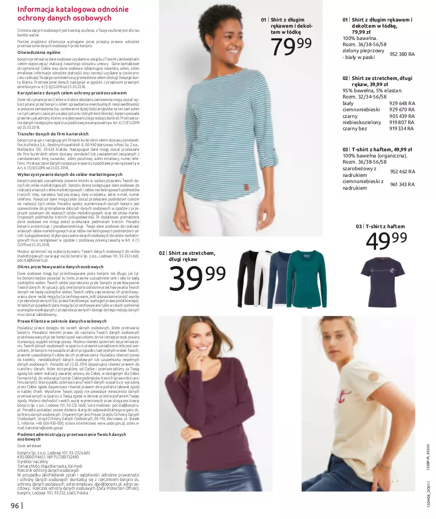 Gazetka promocyjna Bonprix - TREND SEZONU: DENIM - ważna 12.08 do 12.11.2024 - strona 98 - produkty: Dres, Fa, Mus, Pieprz, T-shirt, Telefon, Tran, Wełna