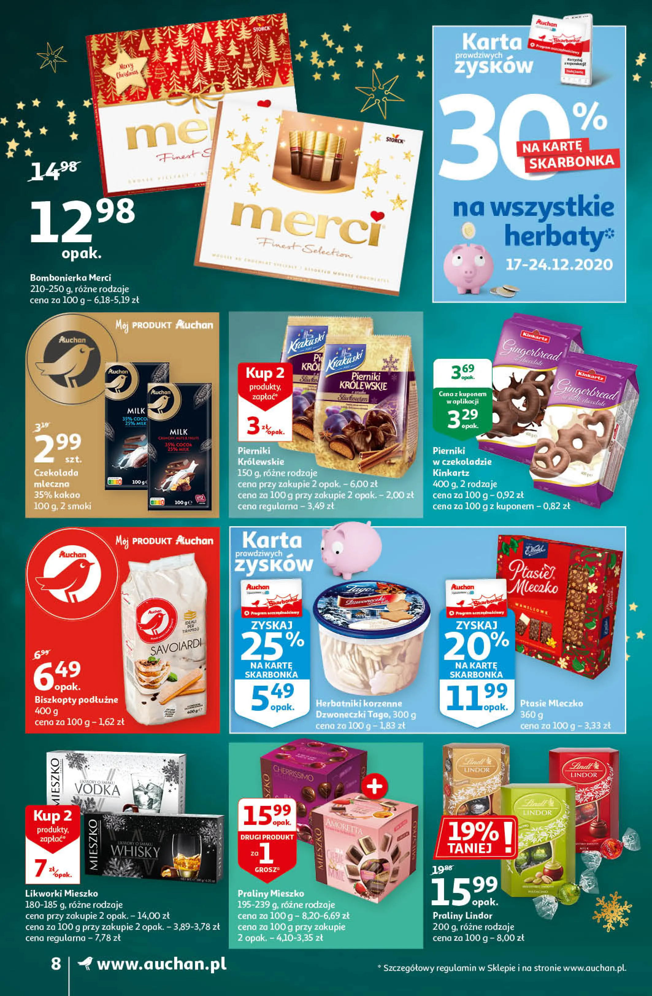 Gazetka promocyjna Auchan - Święta - ważna 17.12 do 24.12.2020 - strona 8