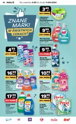 Gazetka promocyjna Netto - Artykuły spożywcze - Gazetka - ważna od 11.09 do 11.09.2024 - strona 14 - produkty: Gra, Do mycia naczyń, Zawieszka do wc, Bref, Proszek do prania, Cillit Bang, Płyn do mycia naczyń, Płyn do płukania, Odświeżacz powietrza, Kolorado, Płyn do mycia