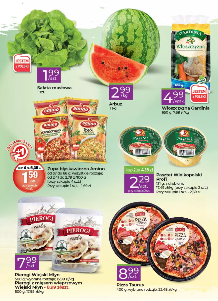 Gazetka promocyjna Stokrotka - Stokrotka Express - ważna 15.06 do 22.06.2022 - strona 2 - produkty: Pasztet, Pierogi, Pizza, Zupa