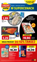 Gazetka promocyjna Lidl - GAZETKA - Gazetka - ważna od 17.09 do 17.09.2022 - strona 23 - produkty: Sos, Karmazyn wędzony, Sos sojowy, Ryby i owoce morza, Tusz, Sushi, Owoce morza, Krewetki, Owoce, Wasa, Lazur, Imbir