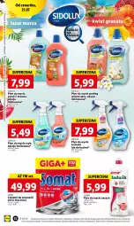 Gazetka promocyjna Lidl - GAZETKA - Gazetka - ważna od 23.07 do 23.07.2022 - strona 52 - produkty: Ludwik, Gra, Do mycia naczyń, Płyn do mycia podłóg, Tablet, Granat, Płyn do mycia paneli, Płyn do mycia naczyń, Somat, Płyn do mycia, Zmywarki, Sidolux, Lazur, Tabletki do zmywarki