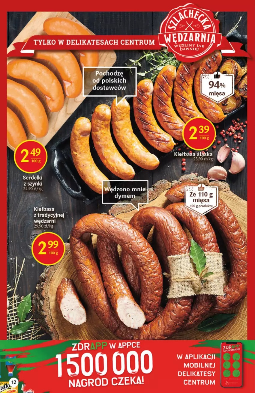 Gazetka promocyjna Delikatesy Centrum - Gazetka Delikatesy Centrum - ważna 30.09 do 06.10.2021 - strona 12 - produkty: Kiełbasa, Kiełbasa śląska, Mobil, Rum