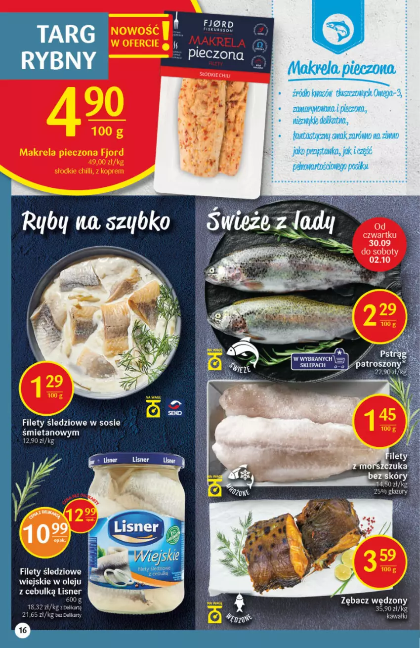 Gazetka promocyjna Delikatesy Centrum - Gazetka Delikatesy Centrum - ważna 30.09 do 06.10.2021 - strona 16 - produkty: Olej, Sos