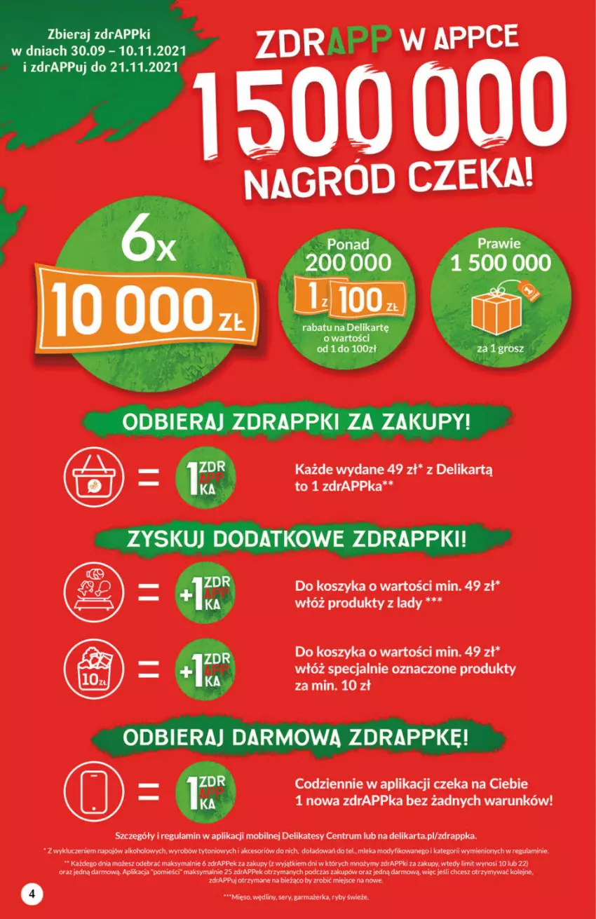 Gazetka promocyjna Delikatesy Centrum - Gazetka Delikatesy Centrum - ważna 30.09 do 06.10.2021 - strona 4 - produkty: Kosz, Mięso, Mobil, Noż, Olej, Rum, Ser