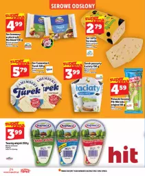 Gazetka promocyjna Topaz - Gazetka - Gazetka - ważna od 27.05 do 27.05.2026 - strona 24 - produkty: Serek puszysty, Top, Ser, Gin, Twaróg, Piątnica, Serek, Camembert, Hochland