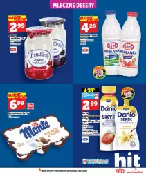 Gazetka promocyjna Topaz - Gazetka - Gazetka - ważna od 27.05 do 27.05.2026 - strona 25 - produkty: Top, Ser, Maślanka, Deser, Monte