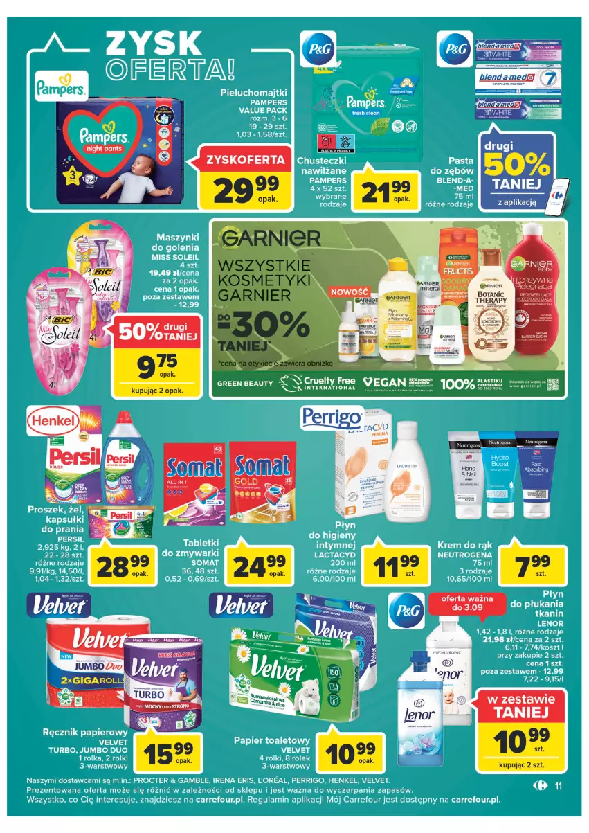 Gazetka promocyjna Carrefour - Gazetka Market - ważna 30.08 do 10.09.2022 - strona 11 - produkty: Garnier, Neutrogena, Rum