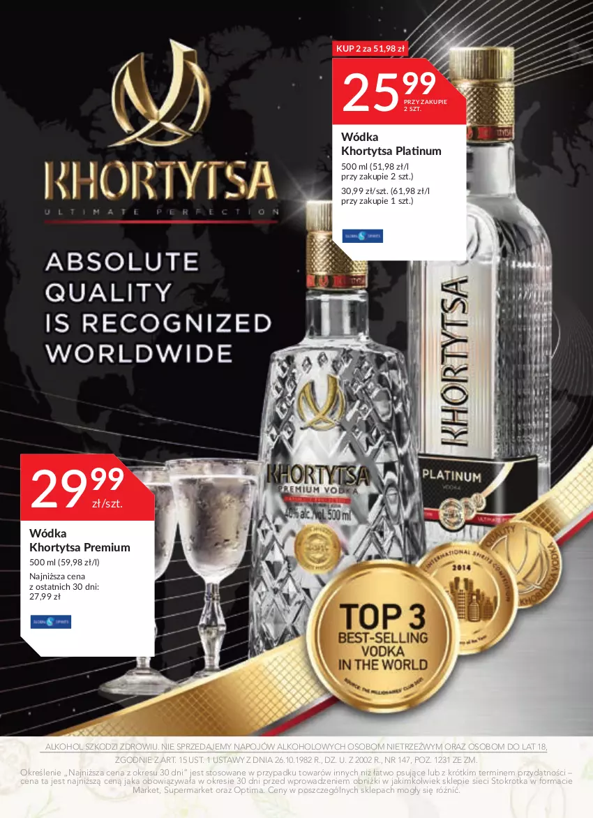 Gazetka promocyjna Stokrotka - Katalog Wielkanocny - ważna 30.03 do 12.04.2023 - strona 6 - produkty: Optima, Wódka