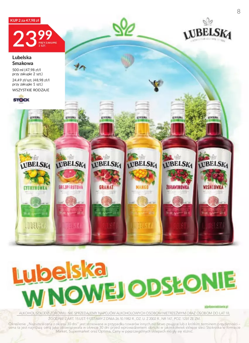 Gazetka promocyjna Stokrotka - Katalog Wielkanocny - ważna 30.03 do 12.04.2023 - strona 8 - produkty: Optima