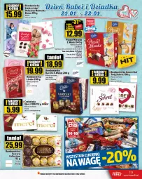 Gazetka promocyjna Topaz - Gazetka - Gazetka - ważna od 22.01 do 22.01.2025 - strona 19 - produkty: Top, Sok, Lindor, Kret, Mleczko, Czekolada, Ptasie mleczko, Ferrero, Merci, Lindt