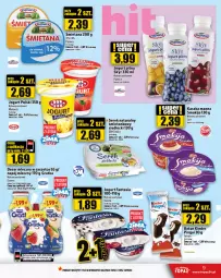 Gazetka promocyjna Topaz - Gazetka - Gazetka - ważna od 22.01 do 22.01.2025 - strona 9 - produkty: Deser mleczny, Top, Sos, Ser, Gra, Isla, Danone, Piątnica, Jogurt, Smakija, Mlekovita, Serek, Napój mleczny, Ferrero, Baton, Fanta, Deser, Serek naturalny, Napój, Jogurt pitny, Kinder, Mleko, Fa