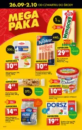 Gazetka promocyjna Biedronka - Od poniedzialku - Gazetka - ważna od 02.10 do 02.10.2024 - strona 38 - produkty: Sałatka, Ciasto francuskie, Krakus, Ser, Parówki, Klej, Mlekovita, Duda, Sałatka warzywna, Sałat, Dorsz, Lisner, Mleko