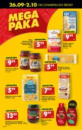 Gazetka promocyjna Biedronka - Od poniedzialku - Gazetka - ważna od 02.10 do 02.10.2024 - strona 40 - produkty: Ketchup, Makaron, Sos, Rum, Melvit, Płatki owsiane, Polskie Młyny, Spaghetti, Mąka, Kotlin, Olma, Pomidory