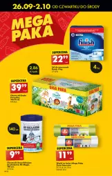 Gazetka promocyjna Biedronka - Od poniedzialku - Gazetka - ważna od 02.10 do 02.10.2024 - strona 42 - produkty: Finish, Dada, Chusteczki, Feta