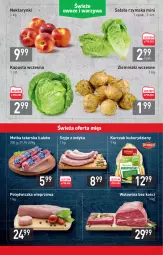 Gazetka promocyjna Stokrotka - Market - Gazetka - ważna od 29.06 do 29.06.2022 - strona 3 - produkty: Kurczak, Polędwiczka wieprzowa, Ziemniaki, Sałat, Wołowina, Metka tatarska, Nektar, Wołowina bez kości