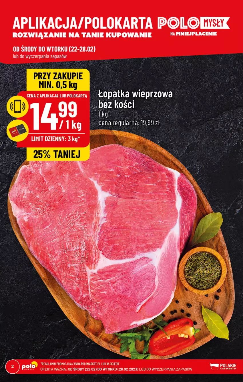 Gazetka promocyjna PoloMarket - Gazetka pomocyjna - ważna 22.02 do 28.02.2022 - strona 2