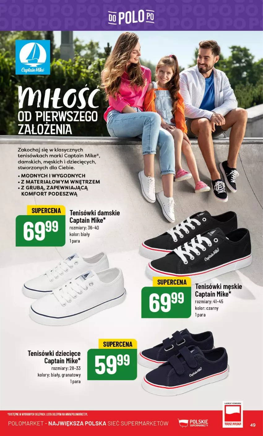 Gazetka promocyjna PoloMarket - Gazetka pomocyjna - ważna 30.08 do 05.09.2023 - strona 49 - produkty: Dzieci, Gra, Granat, Koc, Tenisówki