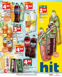 Gazetka promocyjna Topaz - Gazetka - Gazetka - ważna od 10.09 do 10.09.2025 - strona 23 - produkty: Hoop, Top, Mirinda, Lack, Pepsi, Schweppes, Tymbark, Napój, Nestea