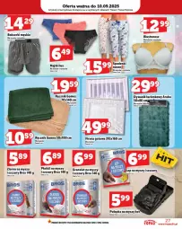 Gazetka promocyjna Topaz - Gazetka - Gazetka - ważna od 10.09 do 10.09.2025 - strona 27 - produkty: Top, Ser, Gra, Dywanik łazienkowy, Dywanik, Majtki, Biustonosz, Ręcznik, Mysz, Firana, Bokserki, Dywan